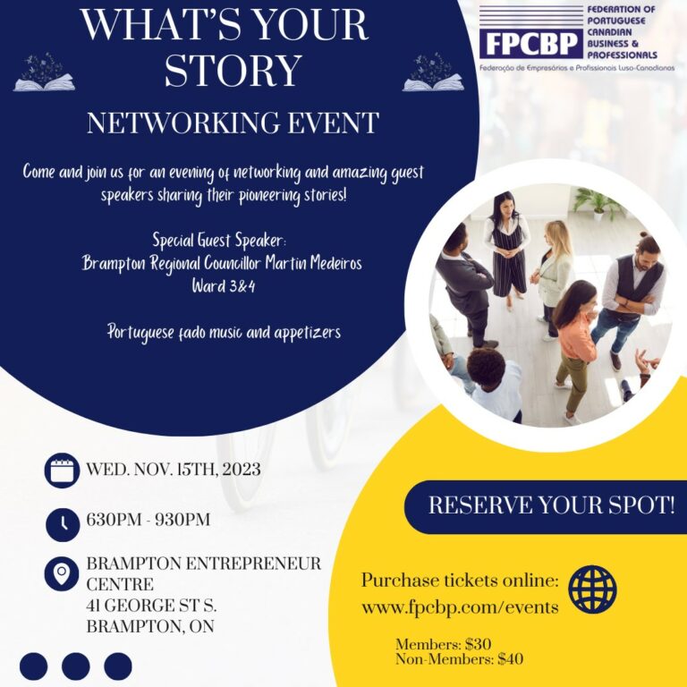 What's Your Story - Networking Event